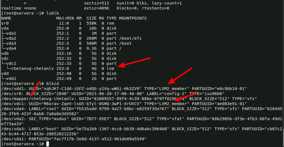 خطای LVM not found در لینوکس