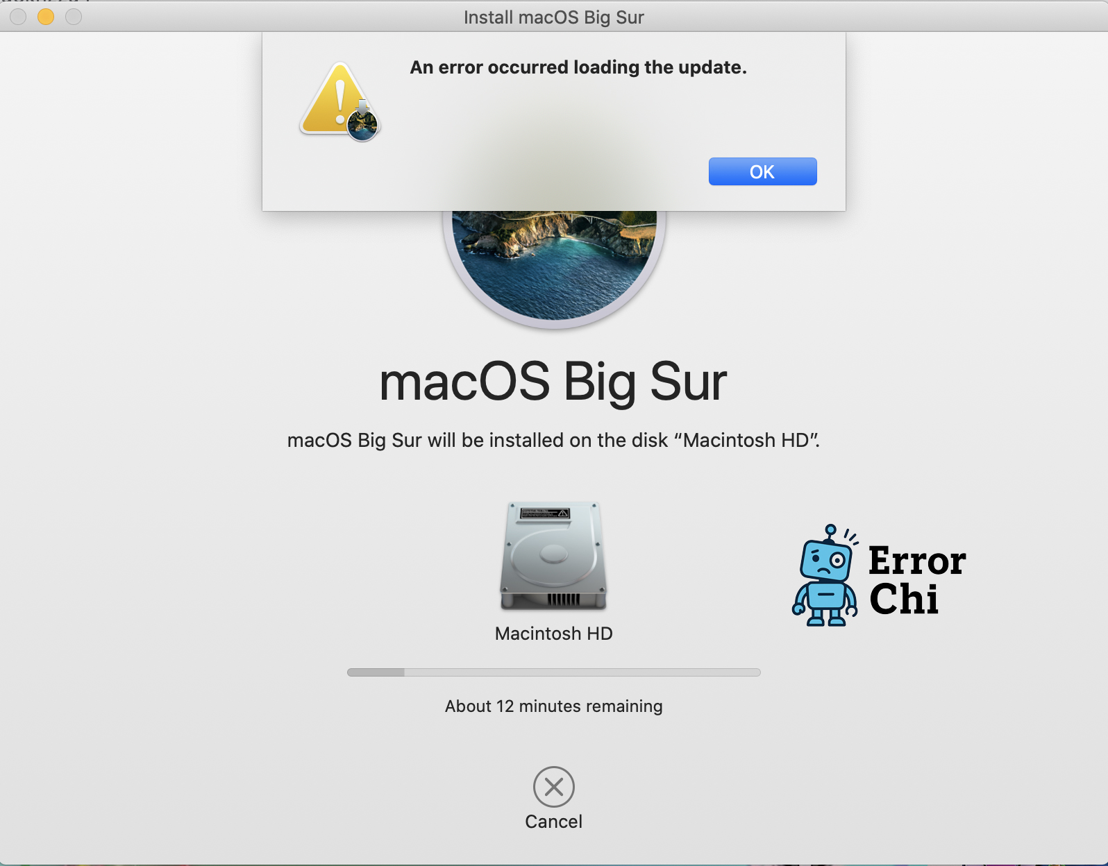 نقش آسیب‌های سخت‌افزاری SSD و حافظه RAM در خطای cannot load macOS